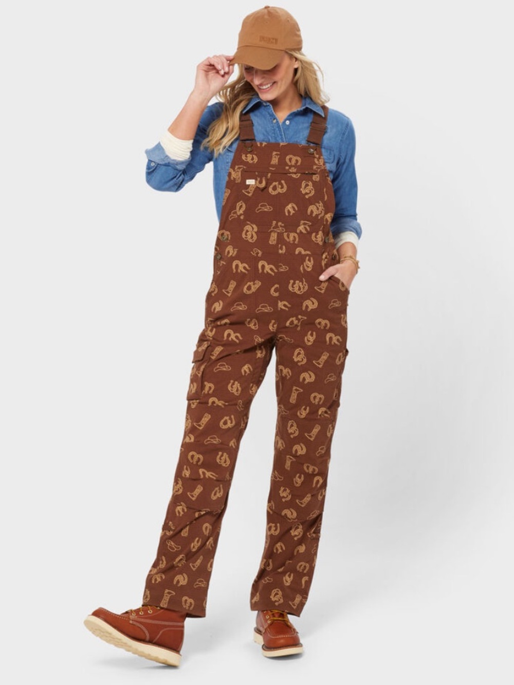 Xl 33 women’s western Duluth overall new with tags